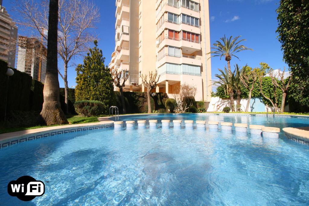 Holiday Apartment Penyasol Calpe Bagian luar foto