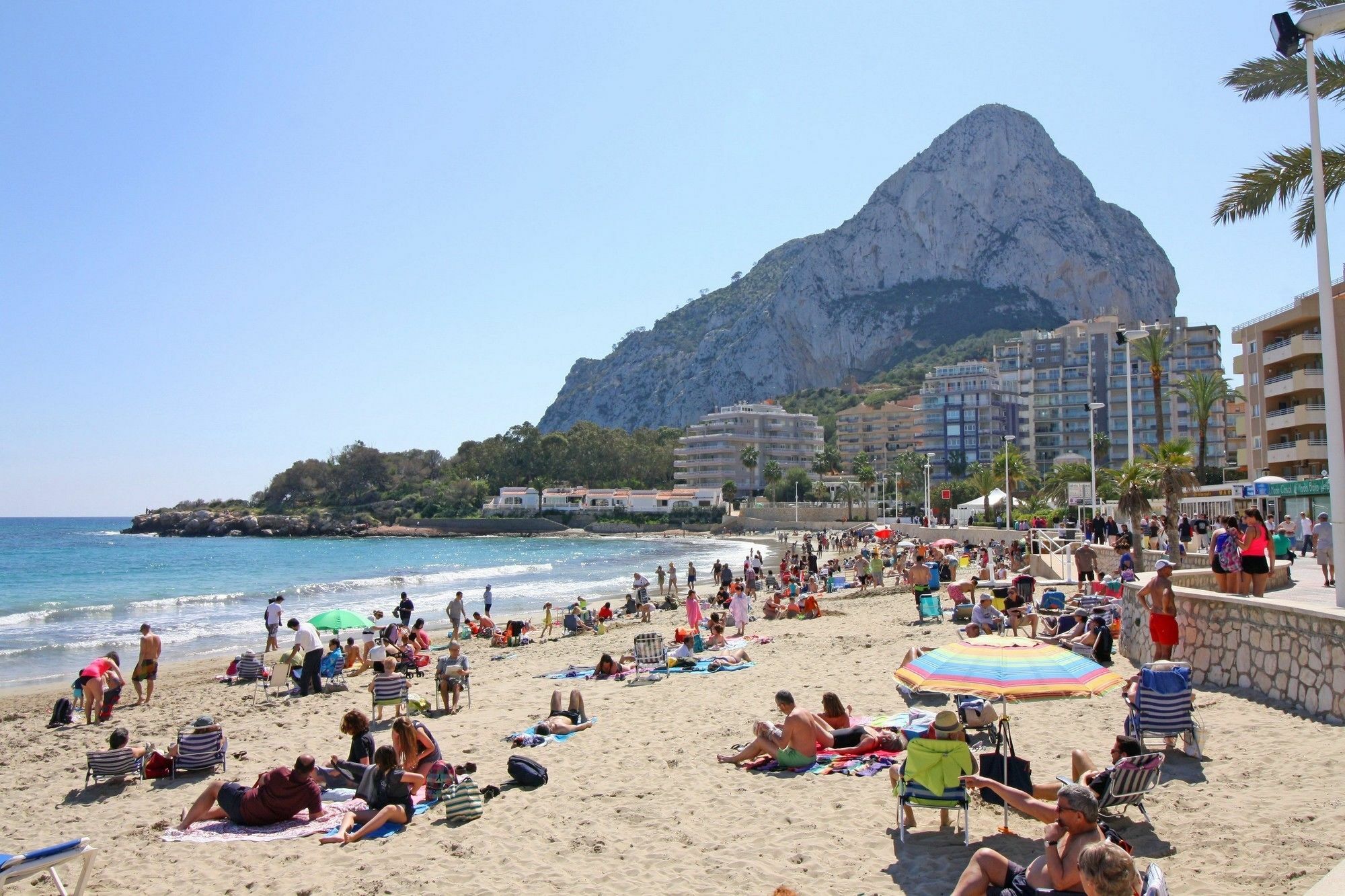 Holiday Apartment Penyasol Calpe Bagian luar foto