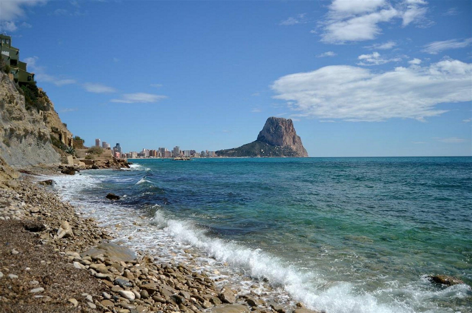 Holiday Apartment Penyasol Calpe Bagian luar foto