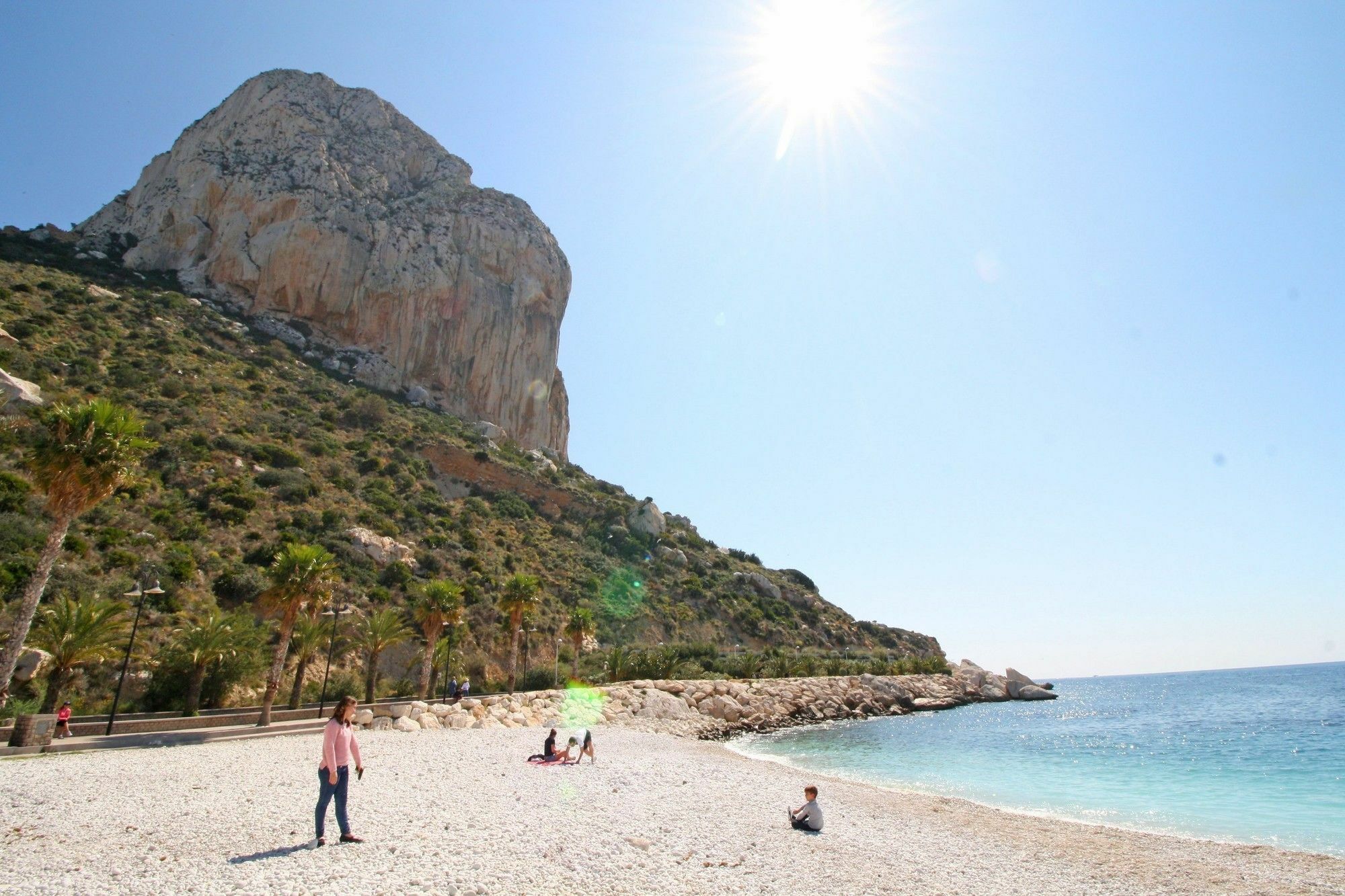 Holiday Apartment Penyasol Calpe Bagian luar foto