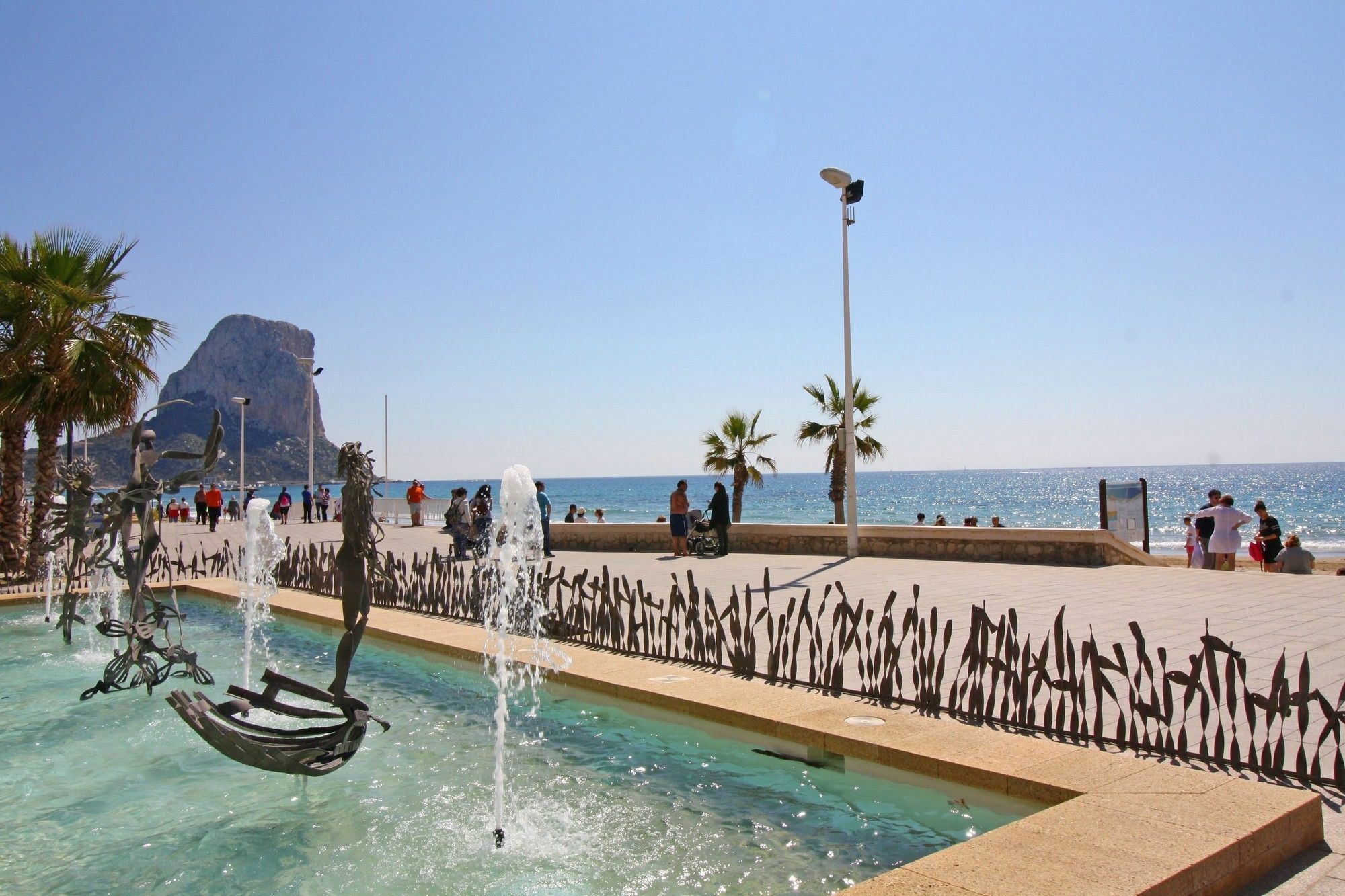 Holiday Apartment Penyasol Calpe Bagian luar foto